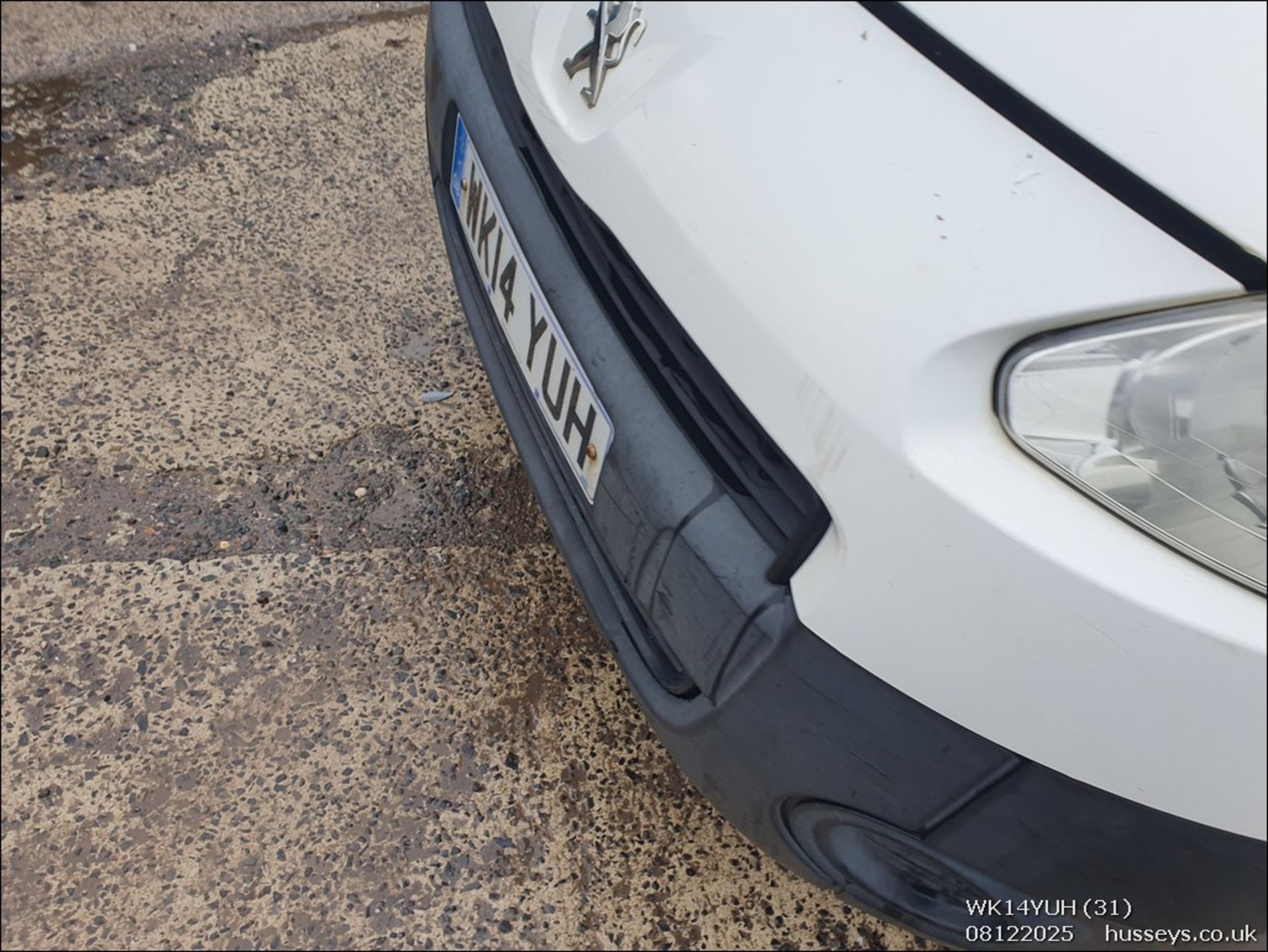 14/14 PEUGEOT PARTNER 850 SE L1 HDI 1560cc 5 Spd Manual Diesel Panel Van (White, 136k) WK14YUH - Image 31 of 37