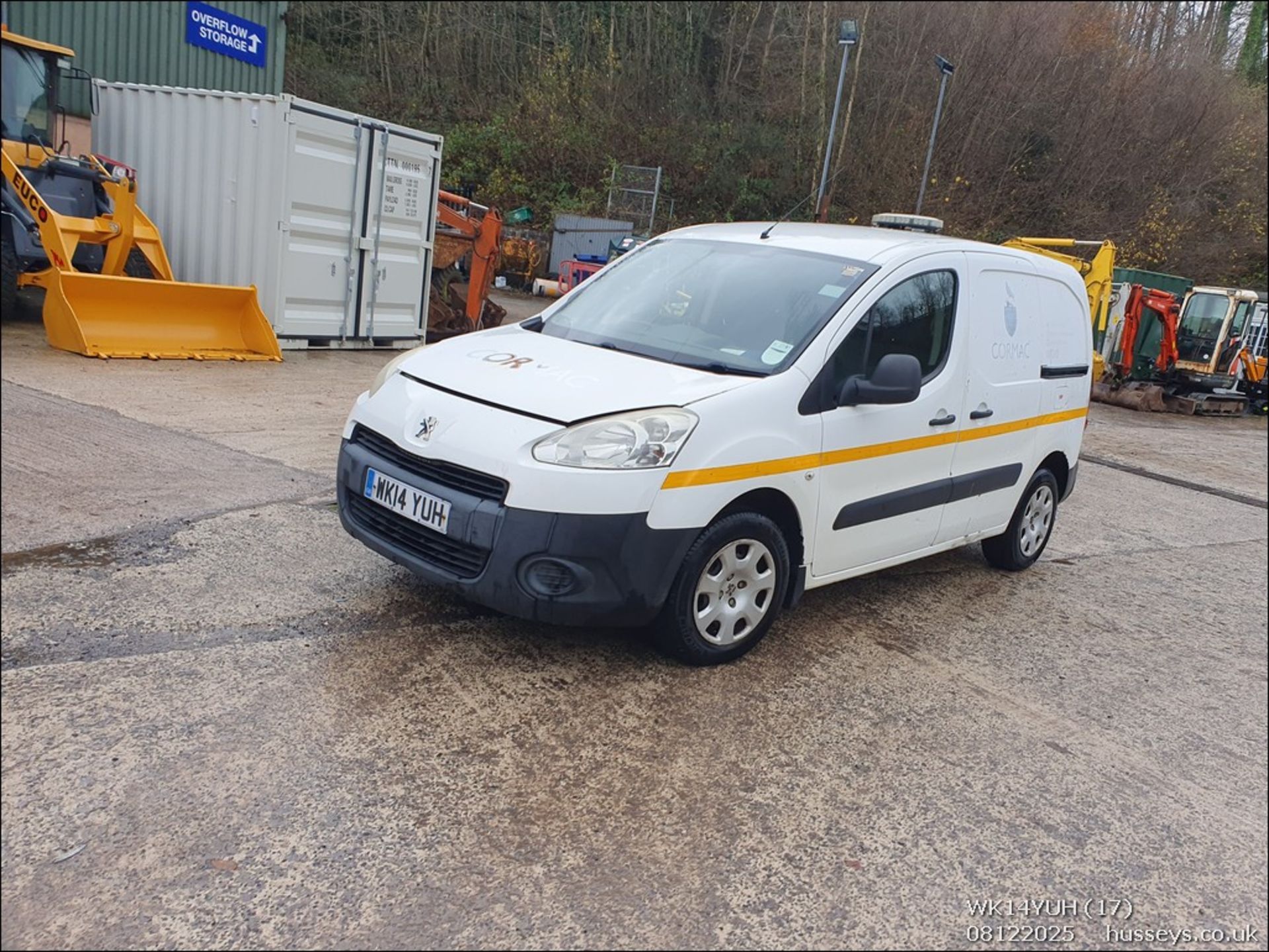 14/14 PEUGEOT PARTNER 850 SE L1 HDI 1560cc 5 Spd Manual Diesel Panel Van (White, 136k) WK14YUH - Image 17 of 37