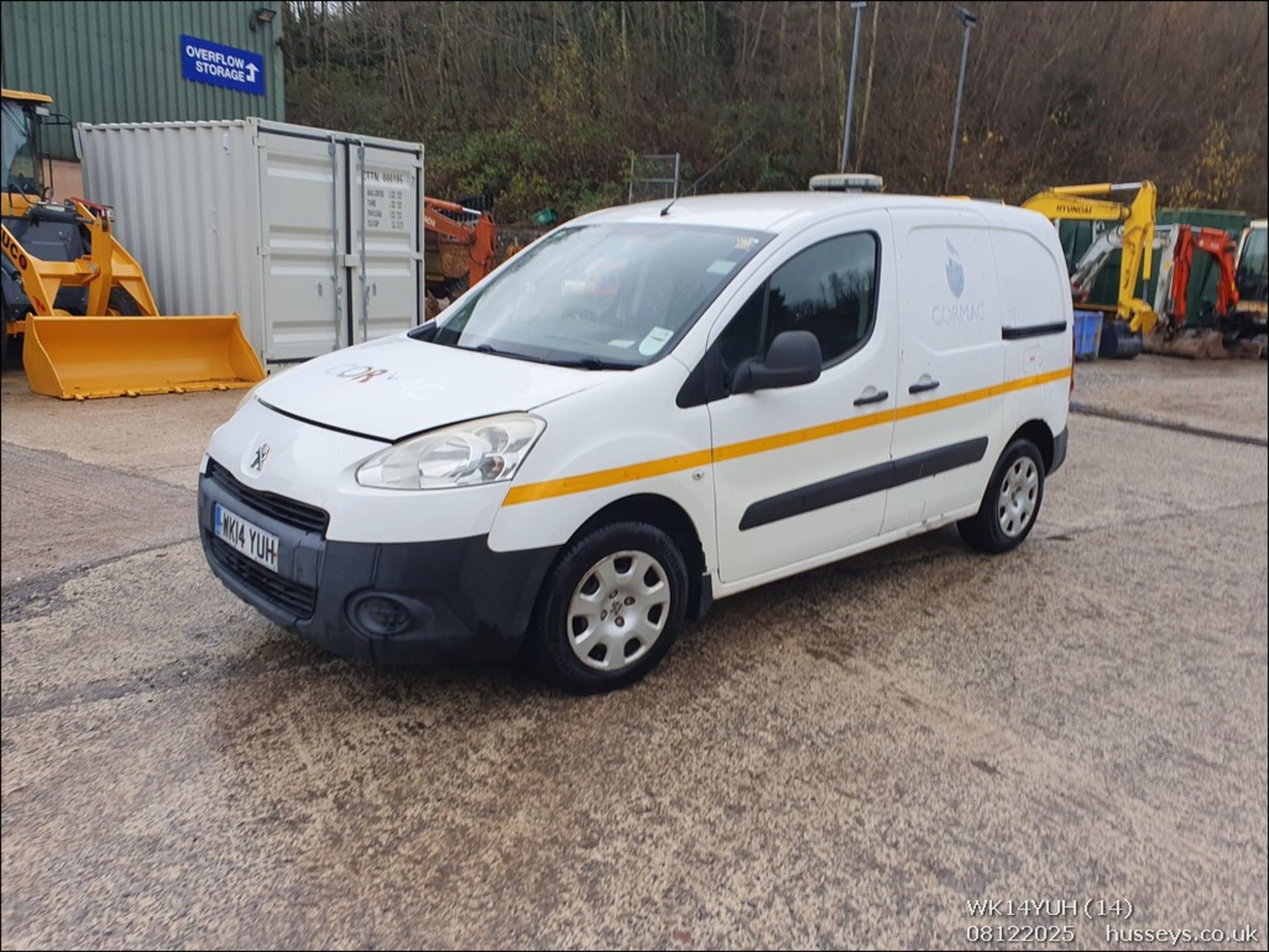 14/14 PEUGEOT PARTNER 850 SE L1 HDI 1560cc 5 Spd Manual Diesel Panel Van (White, 136k) WK14YUH - Image 14 of 37