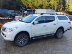 16/16 MITSUBISHI L200 TITAN DCB DI-D 4X4 2442cc 6 Spd Manual Diesel Pick-up (White, 130k) DS16WTK