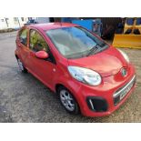 13/63 CITROEN C1 EDITION 998cc 5 Spd Manual Petrol 5 Dr H/Back (Red), WK63PKO