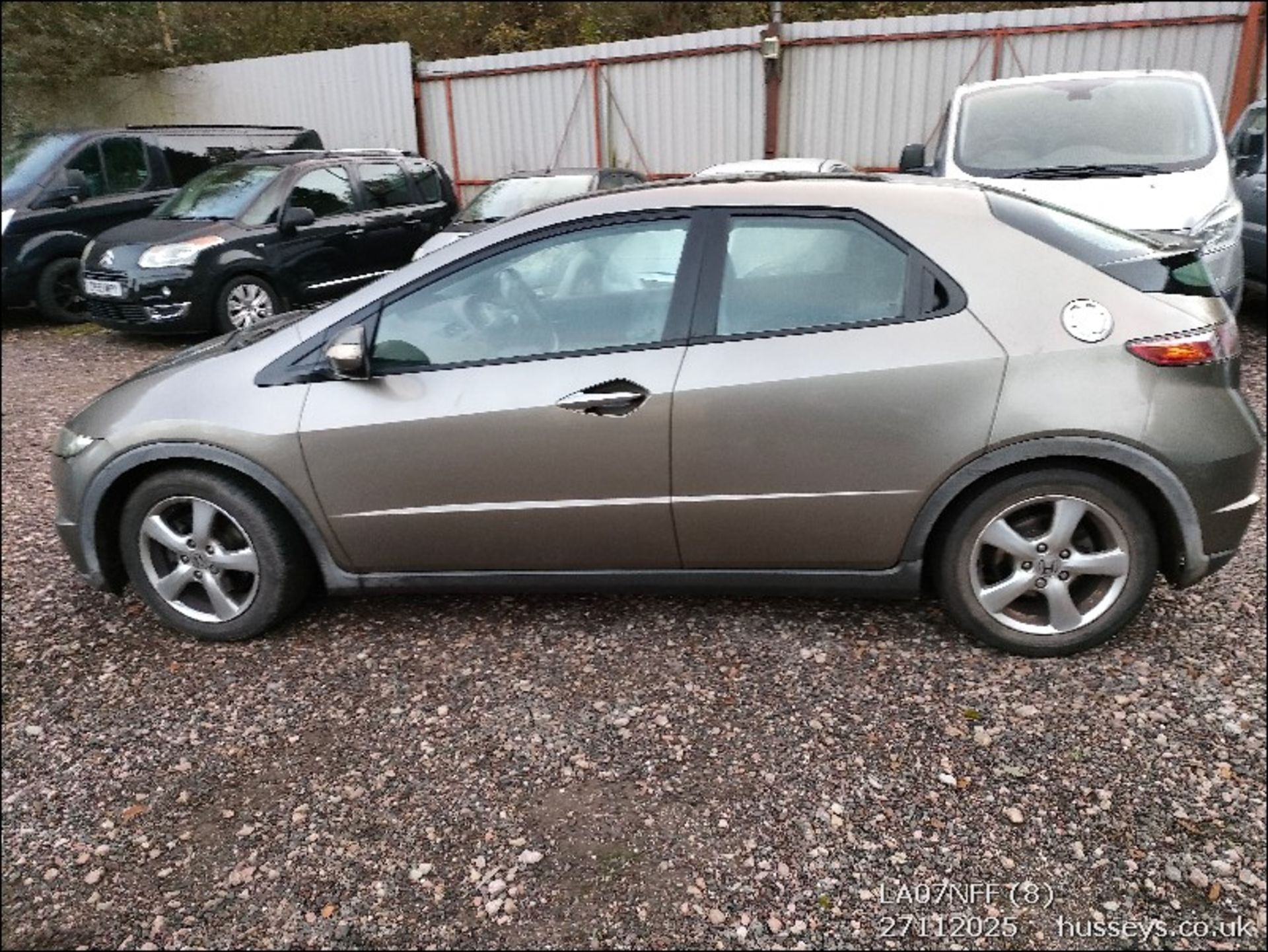 07/07 HONDA CIVIC ES I-CTDI 2204cc 6 Spd Manual Diesel 5 Dr H/Back (Grey, 173k) LA07NFF - Image 8 of 29