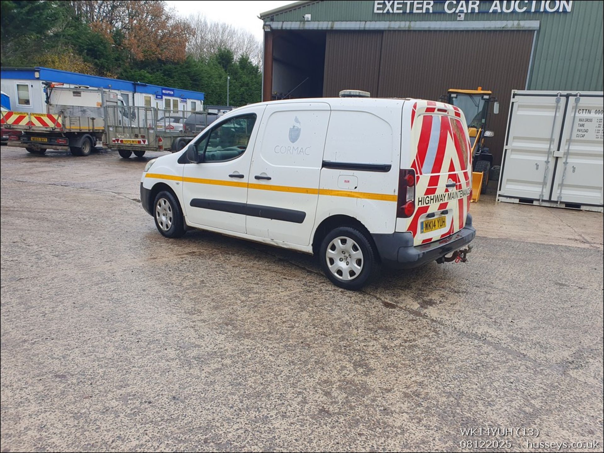 14/14 PEUGEOT PARTNER 850 SE L1 HDI 1560cc 5 Spd Manual Diesel Panel Van (White, 136k) WK14YUH - Image 13 of 37