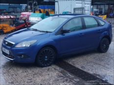 09/09 FORD FOCUS TITANIUM TD 136 AUT 1997cc 6 Spd Auto Diesel 5 Dr H/Back (Blue, 95k) WM09JYX