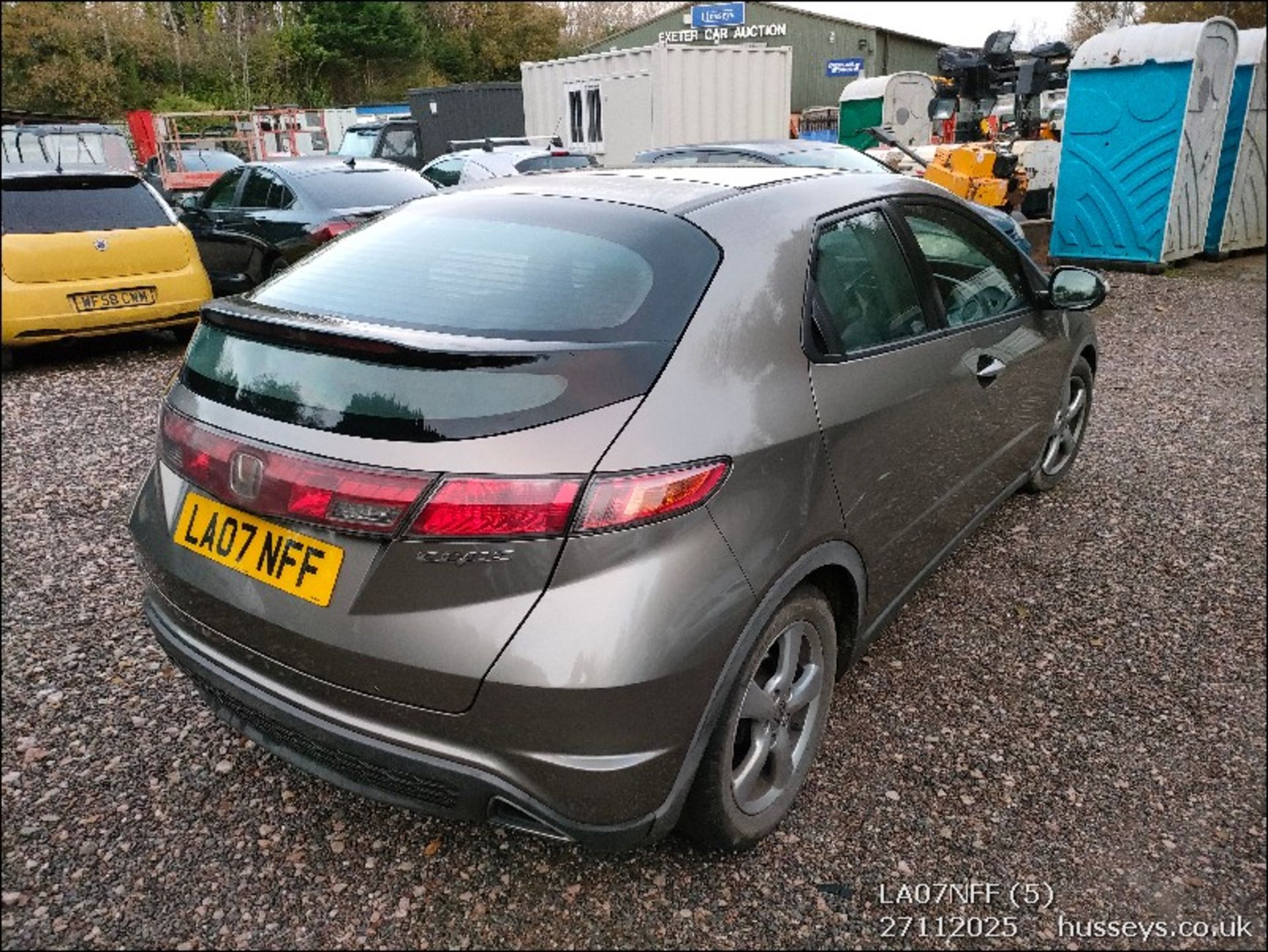 07/07 HONDA CIVIC ES I-CTDI 2204cc 6 Spd Manual Diesel 5 Dr H/Back (Grey, 173k) LA07NFF - Image 5 of 29