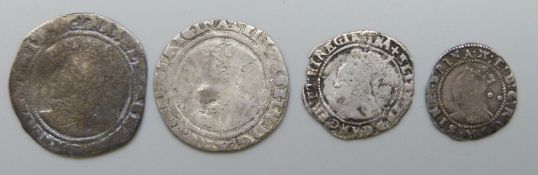 Collection of Elizabeth I (1558 - 1603) silver hammered coins