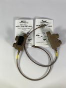 Two Ops-Core U94 PTT and radio adapter cables.