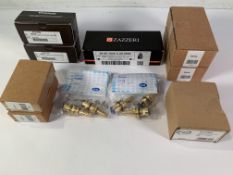 Ten items to include Zazzeri Unix Keramital TS Coaxial Cart With Temp Reg Ring (29-00-1026-a-00-0000
