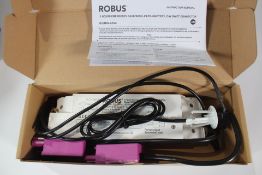Two Robus R3EMPK4-PSU 3hr Emergency Packs with LiFePO4 Battery, C/W Swift Connector.