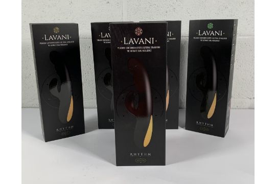 Five Lavani Kama Sutra Black Vibrators.(Over 18s O - Image 1 of 2