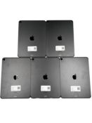 Five pre-owned Apple iPad Air (5th Gen/A2589) 64GB in Space Gray (Sold for parts only - Remote manag