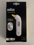 Six as new Braun ThermoScan 3 compact and quick ear thermometer (REF: IRT3030EE, EAN: 4022167230300)