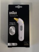 Six as new Braun ThermoScan 3 compact and quick ear thermometer (REF: IRT3030EE, EAN: 4022167230300)