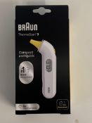Six as new Braun ThermoScan 3 compact and quick ear thermometer (REF: IRT3030EE, EAN: 4022167230300)