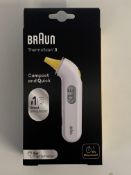 Six as new Braun ThermoScan 3 compact and quick ear thermometer (REF: IRT3030EE, EAN: 4022167230300)