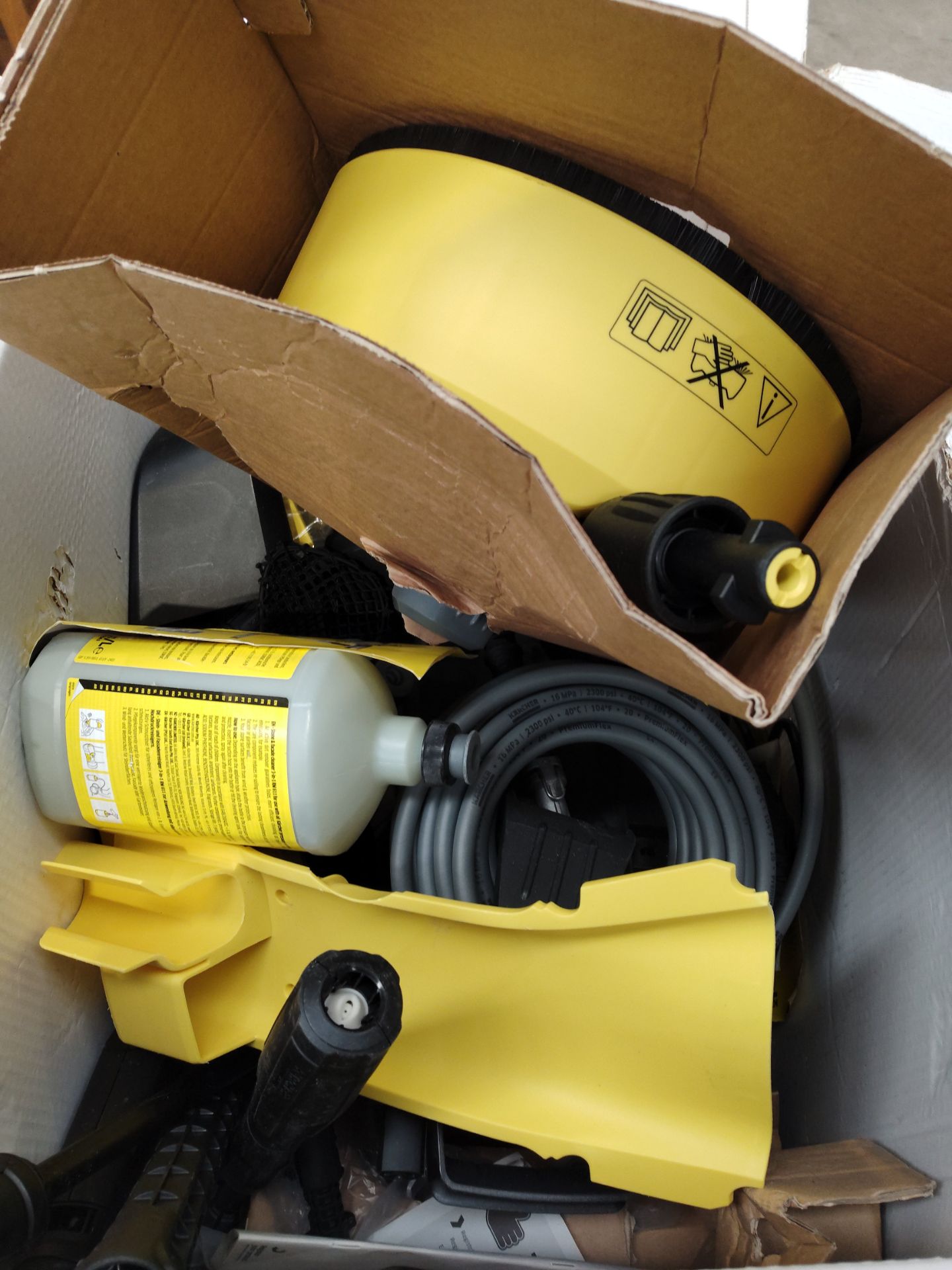 A Karcher K4 Power Control pressure washer.