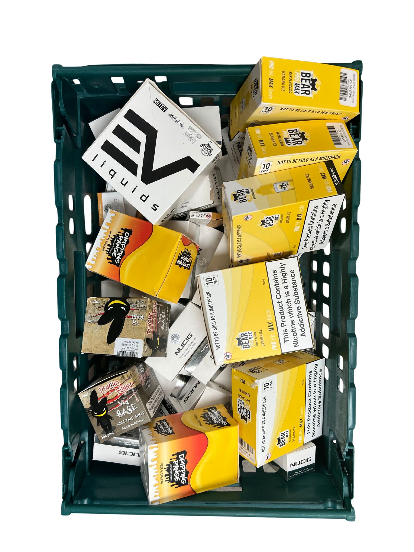 Assorted vapes, e-liquids and related items (Sold as seen, some items ...