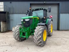 2019 John Deere 7310R 50Kph Autopowr 4wd tractor with Starfire 6000 dome and SF1 guidance, front and