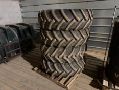 Set Continental 380/85R30 wheels and tyres suited to Househam sprayer