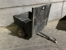ATV trailer 4ft x 3ft, single axle on 14.5-10 wheels and tyres
