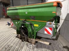 Amazone Profis ZAM 3000 Ultra Hydro SBS 24m disc fertiliser spreader with border control. Machine No