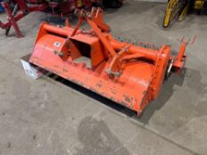 Blecavator BV145 stone burier 1.45m with rear crumbler. Serial No: 041583 NB: Manual included