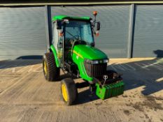 2010 John Deere 4720 E-Hydro 4wd compact tractor, 3No spools, linkage, PTO and pick up hitch, 8No fr
