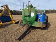 Cross Fuel Bowser, c/w high speed pump (from tractor hydraulics), flow meter, frame to carry Ad Blue