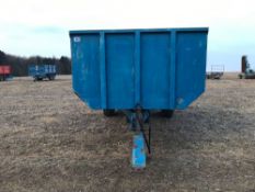 1979 6t single axle grain trailer