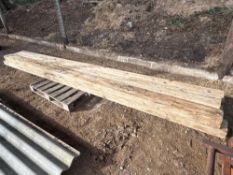 Quantity wooden beams