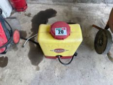 Hardi Ry2 knapsack 20l sprayer
