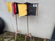 Pair of Portec Crop Guard bird scarers