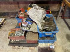 Quantity of nuts & bolts and workshop sundries
