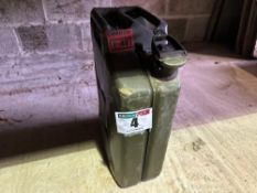 1975 Combat Gas F-46 Jerry can