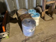 5No balls of baler twine