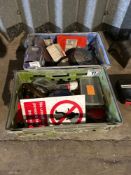 Quantity grinding discs and sundries