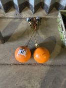 2No ball cock valves