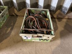 Oxy-actylene torch, hose and gauge