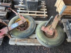 2No implement depth wheels on 7.50 /16 tyres