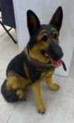 BOX NEW RESIN GERMAN SHEPHERD