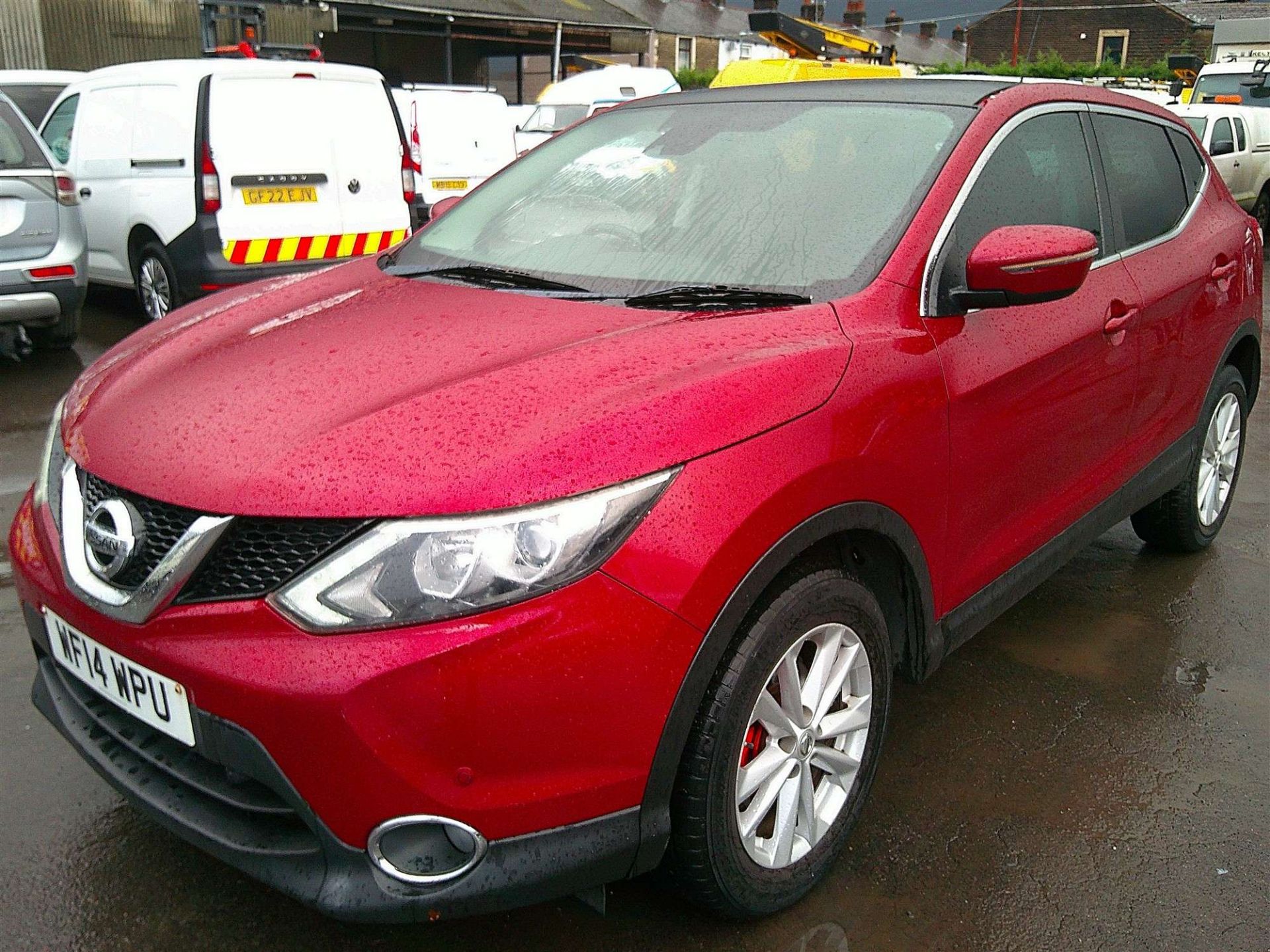 2014 14 reg NISSAN QASHQAI ACENTA PREMIUM DCI (ON VCAR - CAT S) *** - Image 2 of 7
