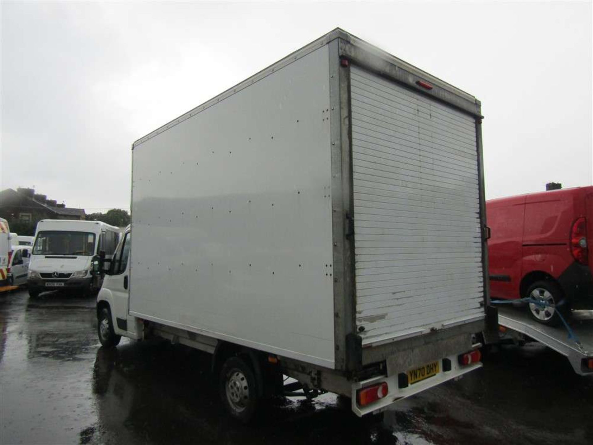 2020 70 REG PEUGEOT BOXER 335 L3 BLUE HDI LUTON VAN - Image 3 of 7