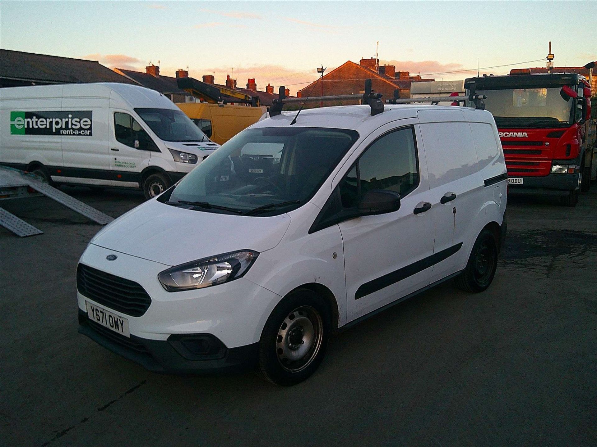 2022 71 REG FORD TRANSIT COURIER ECOBOOST - Image 2 of 7