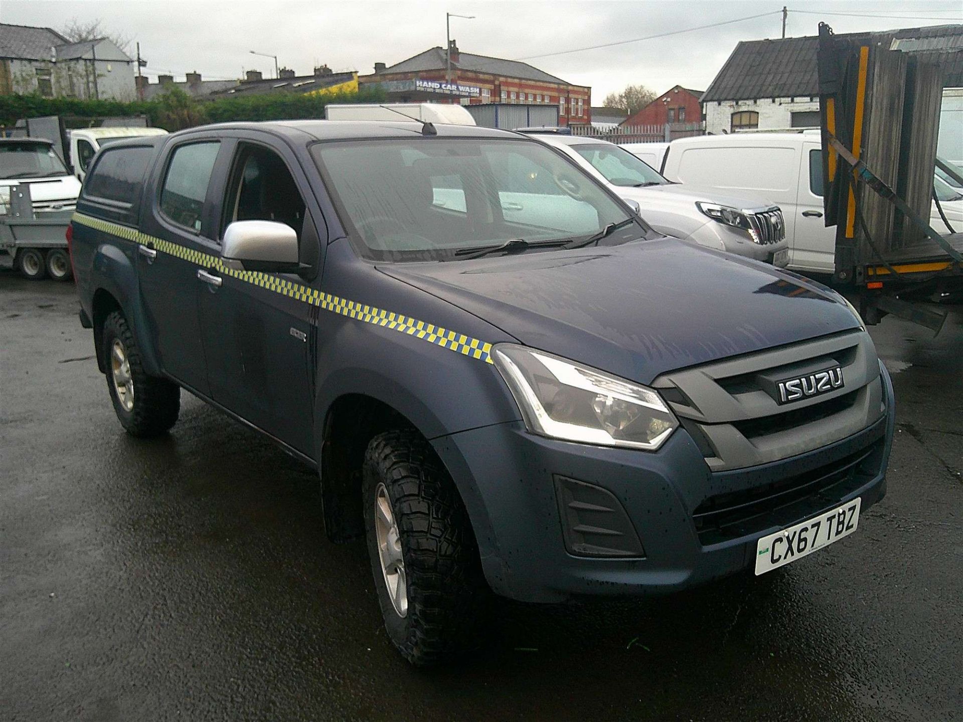 2017 67 REG ISUZU D-MAX EIGER PICK-UP (DIRECT COUNCIL)