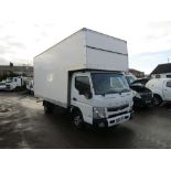 2020 20 REG MITSUBISHI FUSO CANTER 3C15 34 AUTO BOX VAN
