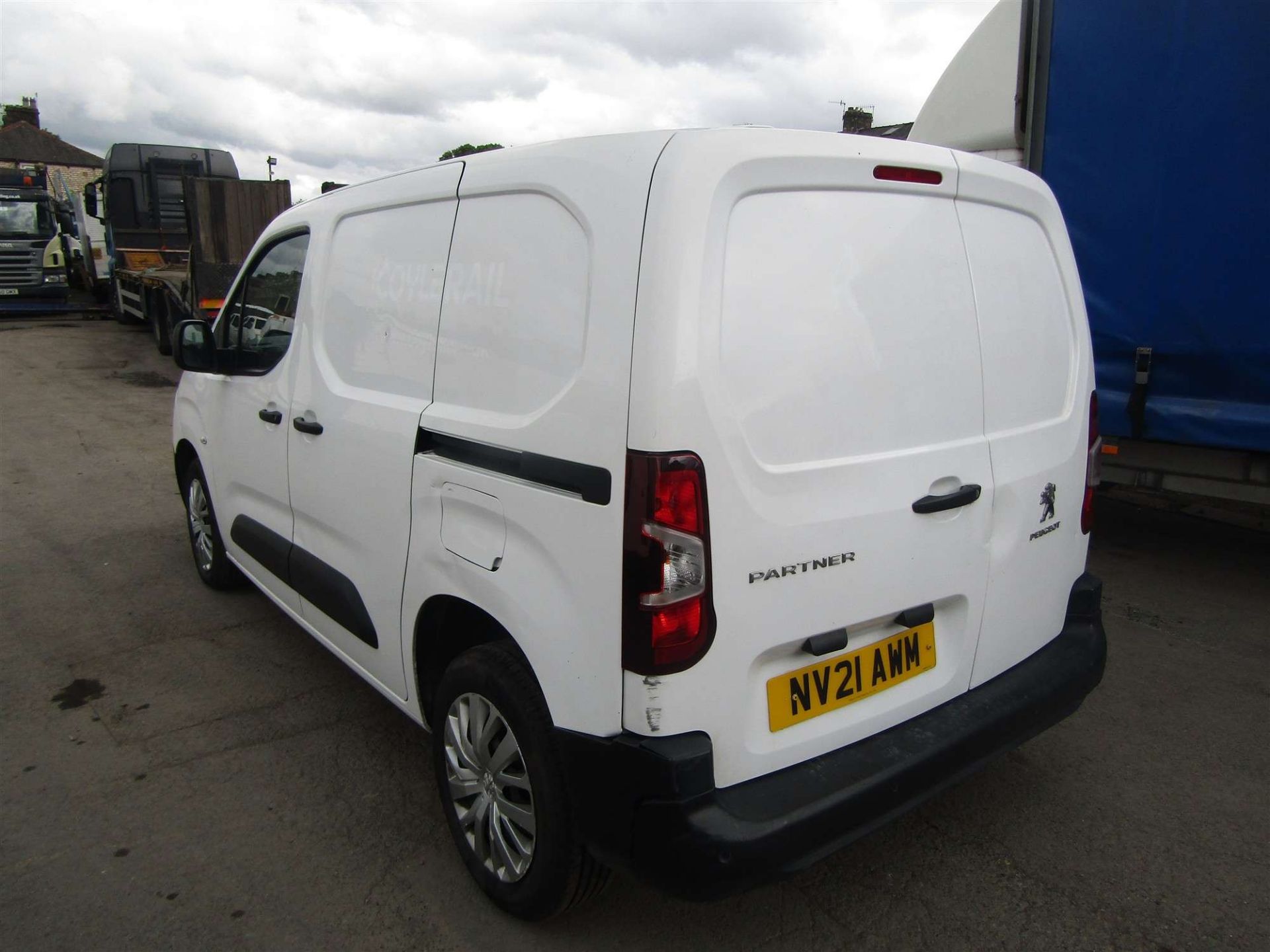 2021 21 REG PEUGEOT PARTNER PROFESSIONAL L1 BHDI VAN - Image 3 of 7
