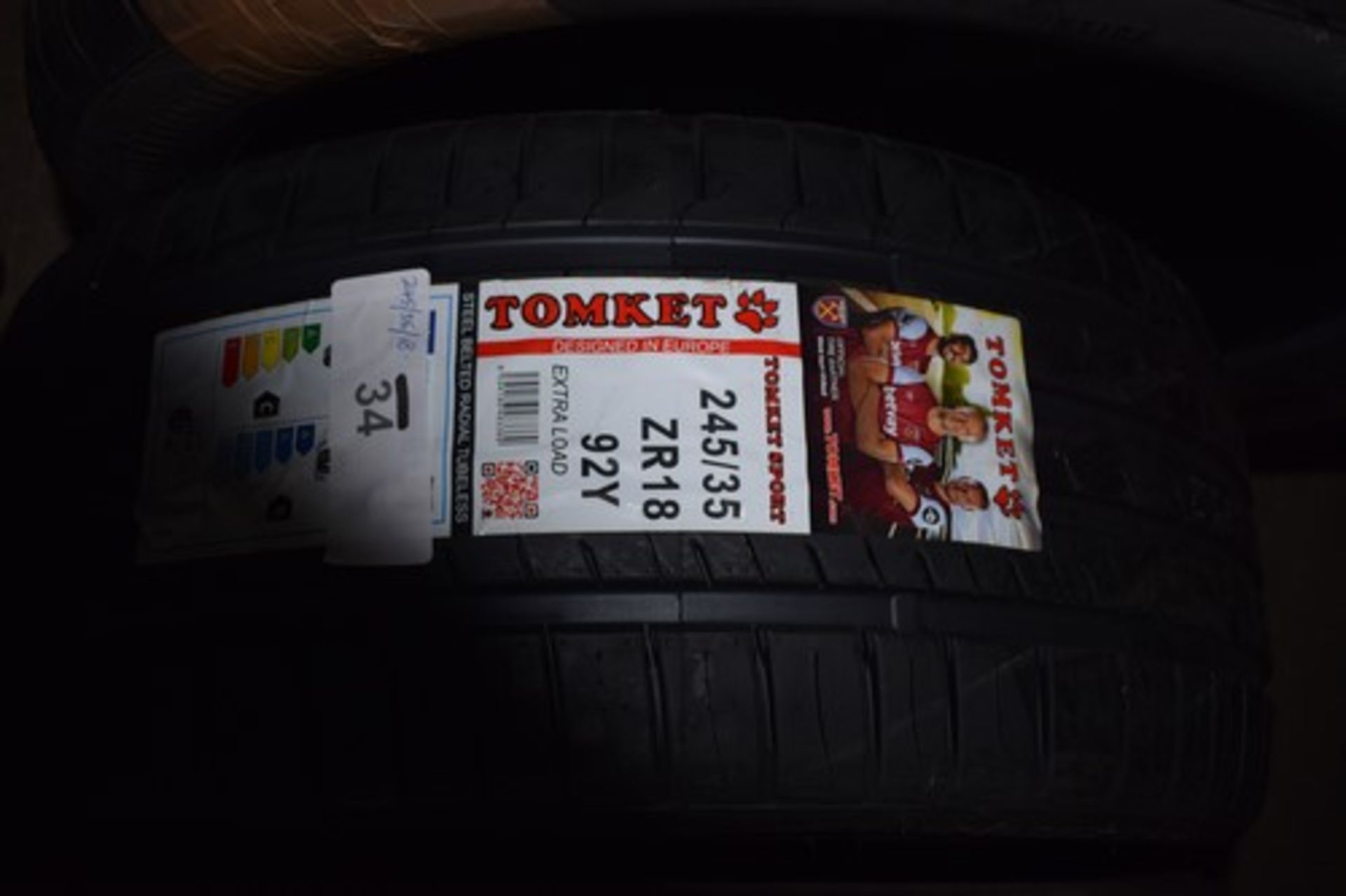 1 x Tomket Sport tyre, size 245/35ZR18 92Y XL - new with label (C3)