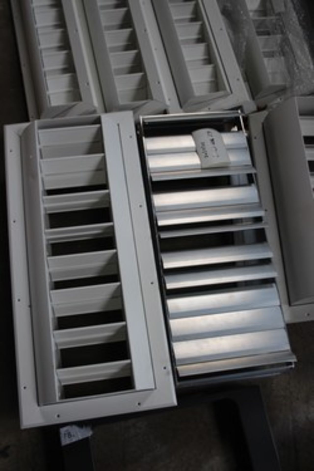 8 x DJ Trox high capacity drum jet diffusers for long throw supply air ...