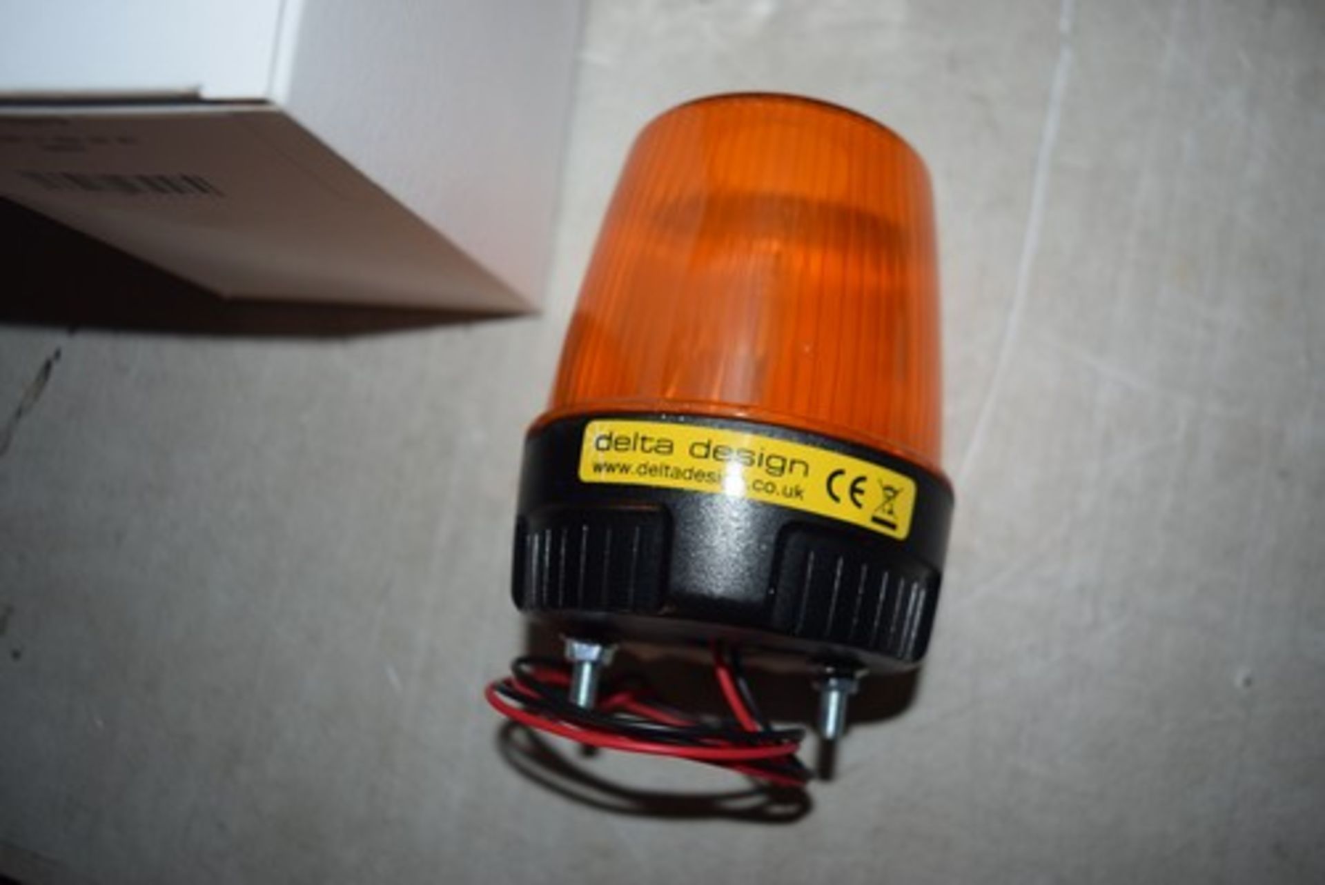 15 x Delta Design amber beacon 2w multi-volt - new in box (SW20A)E76