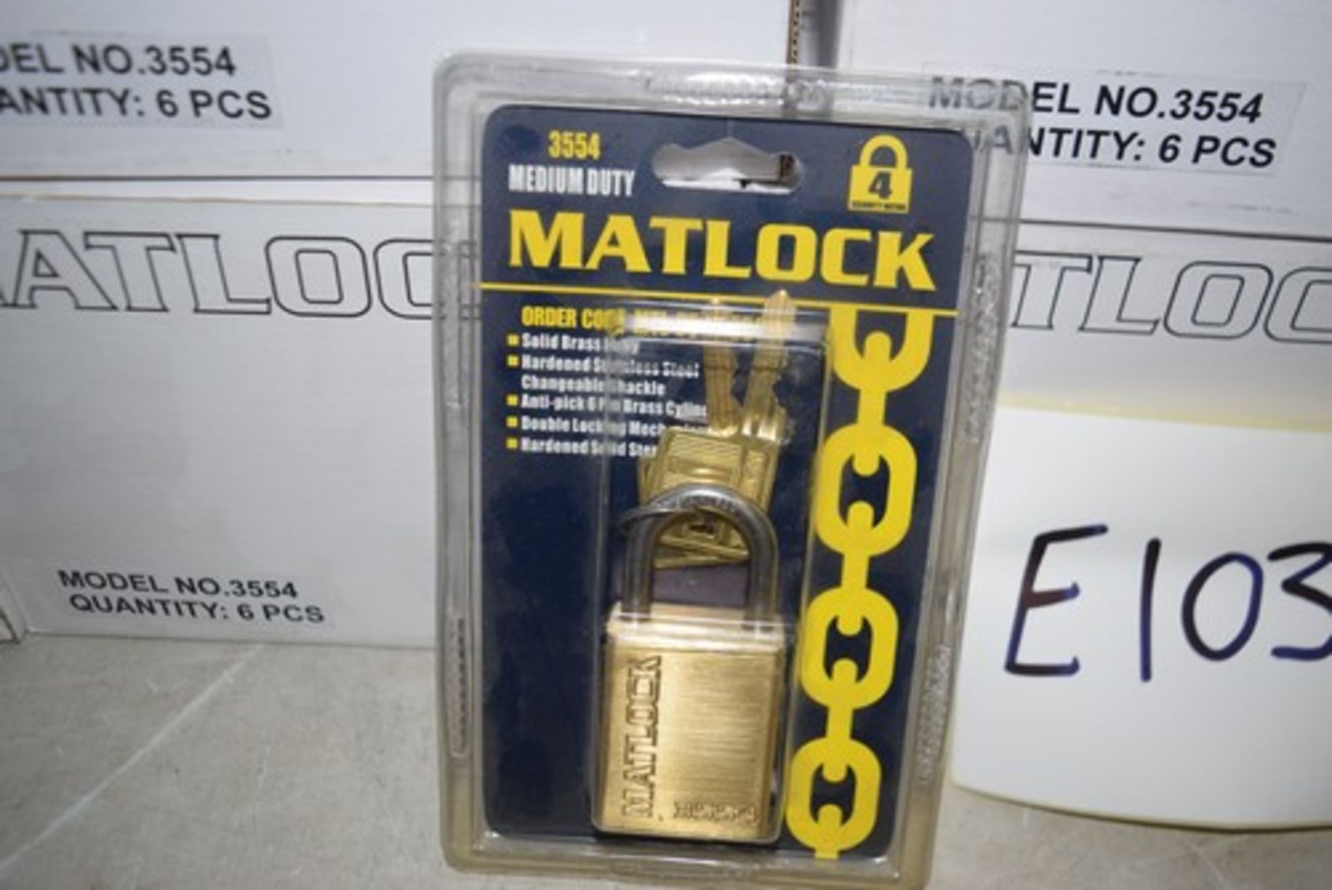Matlock Key 11 X 6 Matlock medium duty locks with keys, order code: MTL-950-3554K ...